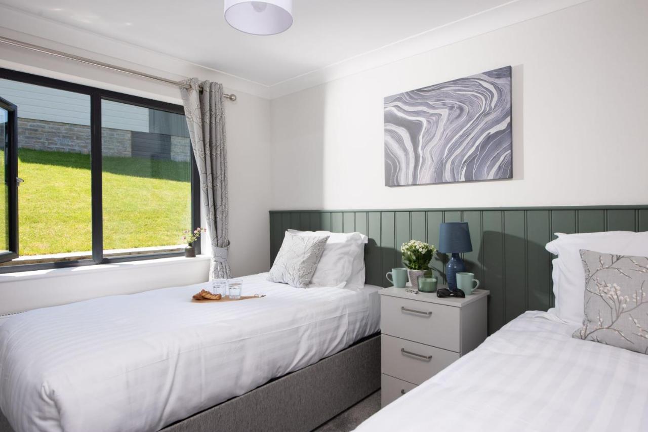 Lilac Lodge, 22 Roadford Lake Lodges 리프턴 외부 사진